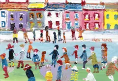 Fred Yates, Northern street scene