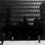 Front of seagram building, new york by Harry Callahan, 1970, Silbergelatineabzug, sold Nov 2013