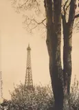 Laure Albin Guillot, Eiffelturm, Paris / Wasserspeier, Notre Dame, Paris. 1930er Jahre, 2 Vintages. Silbergelatineabzüge