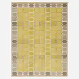 Ingrid Dessau, Flatweave carpet, c. 1950, hand-woven wool