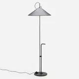 Aggregato floor lamp by Enzo Mari and Giancarlo Fassina, 1976, enameled aluminum, plastic, aluminum, enameled steel, sold Apr 2024