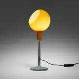 Early Parola table lamp, model 2658 by Gae Aulenti and Piero Castiglioni, 1980, cased opaline glass, glass, sold Apr 2024