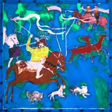 Philip Sutton R.A., 'This rough magic', oil on canvas