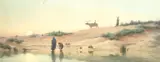 At the Wadi by Robert George Talbot Kelly, R.I., R.B.A., offered Apr 2016