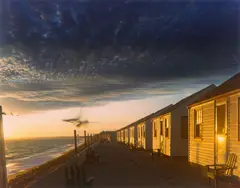 The Cottages by Joel Meyerowitz, 1982, Dye-Transfer-Abzug, 1985, sold Jul 2020