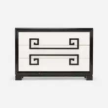 Cabinet by Kittinger, c. 1945, lacquered wood, sold Apr 2024