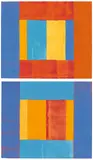 Ulrich Erben, Ohne Titel, 1997, Zwei Gouachen auf Papier