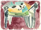 Ohne Titel by Secundino Hernández, 2006, Aquarell auf Papier, sold Jul 2020
