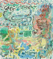 Die Sieger (Var. I) by Uwe Kowski, 2002, Öl auf Leinwand, sold May 2019