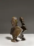 Johann Gottfried Schadow, Gussmodell für eine Büste Friedrichs des Großen – nach der Friedrich-Büste Johann Gottfried Schadows von 1792. Nach 1899, Bronze mit brauner Patina