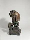 Herbert Peters, Hekate, 1966, Bronze mit brauner Patina