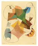 Rolf Cavael, Ohne Titel, 1940, Aquarell, Tusche und Bleistift auf Papier