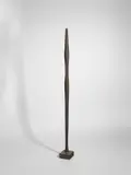 Stele by Christa von Schnitzler und Gisela Nietmann, 1988, Bronze mit schwarzbrauner Patina. Höhe (mit Sockel): 130 cm (51 ⅛ in.), sold May 2019