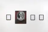 Thomas Zipp, TUTU, 2006, 4-teilig: Öl auf Leinwand sowie dreimal Schreib­maschine, Filzstift und Öl auf Papier