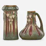 Paul Dachsel, Amphora vase and ewer