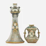 Paul Dachsel, Two geometric Amphora vases