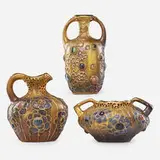 Stellmacher Riessner & Kessel, Three Amphora Grès-Bijou vessels
