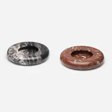 Bowls, set of two by Sergio Asti, c. 1975, marble, sold Apr 2024