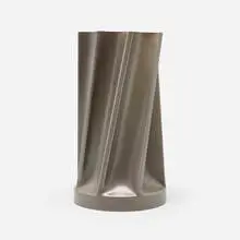 Enzo Mari, Tortiglione wastepaper basket, model 3083C, 1969, Danese