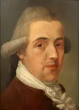 German School, Portrait of a gentleman, bust-length, in a brown coat, oil on panel