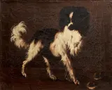Spaniels by Italian School, a pair, oil on canvas, sold Feb 2016