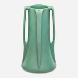 Teco Pottery, Rare and tall vase
