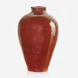 Oxblood vase by White Pines Pottery, sold Jan 2019