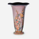Sara Sax for Rookwood Pottery, Jewel Porcelain flaring vase