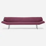 Adrian Pearsall, Sofa, c. 1955, upholstery, enameled iron