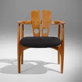Sergio Rodrigues, Katita chair, 1997 / 2004, peroba, upholstery