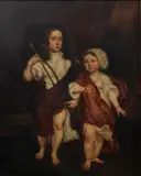 Sir Peter Lely, Portrait of Robert and Elizabeth Heygate as children, oil on canvas