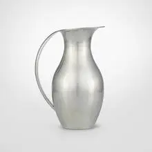Pitcher by C. Zurita, c. 1950, sterling silver, sold Apr 2024