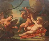 An Allegory of Autumn by Italian School, oil on canvas, sold Feb 2016