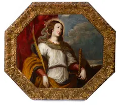 Venetian School, St. Margaret of Antioch; St. Catherine of Alexandria (a pair)