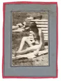 Ohne Titel. 1970er - 1980er Jahre by Miroslav Tichý, Vintage. Silbergelatineabzug. Unikat, sold May 2013