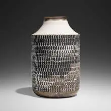 Jean Besnard, Vase, c. 1930, glazed stoneware