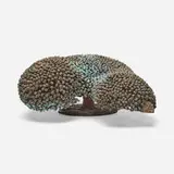 Val Bertoia, Untitled (B-238), c. 1975, bronze with applied patina