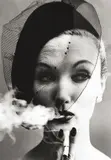 Smoke + Veil, Paris 1958 (Vogue) by William Klein, 1958, Späterer Silbergelatineabzug, sold May 2012