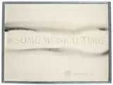 Edward Kienholz, For Some Munich Time, 1977, Aquarell und Gummistempel mit Daumenabdruck auf Velin