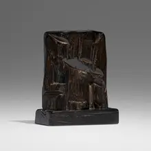 Alexandre Noll, Untitled (sculpture), c. 1950, carved ebony