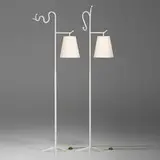 Floor lamps, set of two by Elizabeth Garouste and Mattia Bonetti, c. 1995 / 2023, painted steel, sold Mar 2024