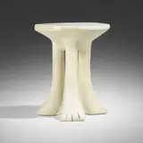 John Dickinson, African table, c. 1975, painted plaster