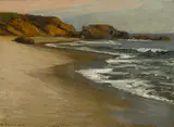 Frank Cuprien, Natural Arch, No. 102, oil on canvas affixed to board