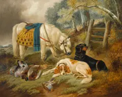 John Gifford, At the End of the Day, oil on canvas