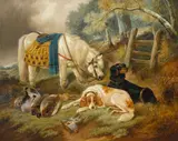 John Gifford, At the End of the Day, oil on canvas
