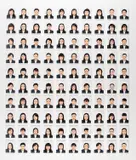 Tomoko Sawada, Recruit/Grey, 2006, Photoarbeit. 100 C-Prints