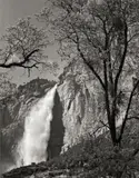 Yosemite Falls, Spring, Yosemite National Park, California by Ansel Adams, Um 1953, Silbergelatineabzug, 1983 von Chris Rainier, sold Nov 2011
