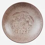 Edwin and Mary Scheier, Small plate