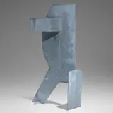 Isamu Noguchi, Fat Dancer, 1982 / 1983, hot-dipped galvanized steel