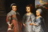 The children of Charles I of England by Sir Anthony Van Dyck, oil on canvas, offered Jun 2016